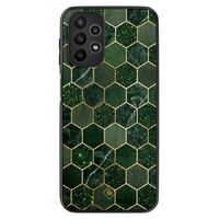 Samsung Galaxy A23 hoesje - Kubus groen