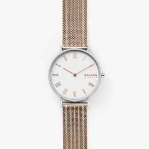 Horlogeband Skagen SKW2815 Staal Bi-Color 16mm