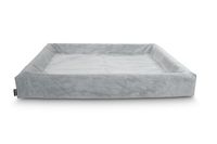 Bia bed rib hoes hondenmand grijs bia-7 120x100x15 cm - thumbnail