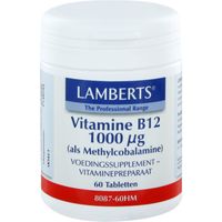 Vitamine B12 1000 mcg (als Methylcobalamine)