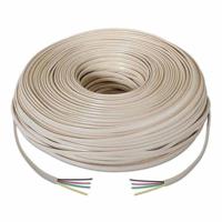 AISENS A143 – 0321 – telefoonkabel 100 m 4 C, beige