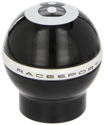 Race Sport pookknop 8 Ball aluminium 6 cm lift up reverse zwart Race Sport pookknop 8 Ball aluminium 6 cm lift up reverse zwart