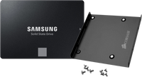 Samsung 870 EVO 2,5 inch 1TB + Corsair SSD Mounting Bracket