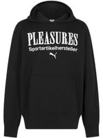 PUMA x Pleasures hoodie en coton - Noir