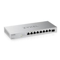 Zyxel 8-Port 2.5G Multi-Gig Unmanaged Switch z 1 x 10G SFP+ | do montażu na biurku lub ścianie [XMG-108]
