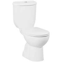 Toiletpot Staand Boss & Wessing Sedef Met Bidet Onder Aansluiting Wit Boss & Wessing - thumbnail