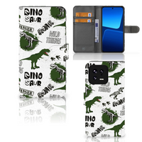 Telefoonhoesje met Pasjes voor Xiaomi 13 Dinosaurus