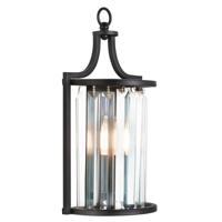 Searchlight Zwarte klassieke wandlamp Victoria 8571BK