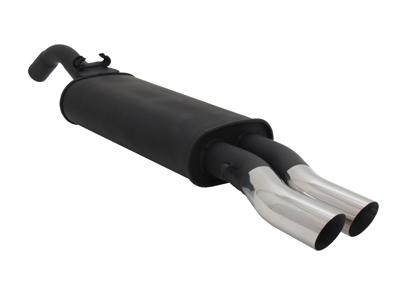 Viking Choice  Sportuitlaat voor VW Golf 2 19E 2x60 S-Design - sporteinddemper