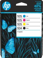 HP inktcartridge 934 en 935, 400 pagina&apos;s, OEM X4E14AE, 4 kleuren - thumbnail