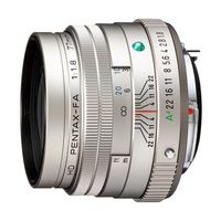 Pentax HD FA 77mm f/1.8 Limited K-mount objectief Zilver