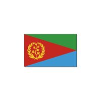 Gevelvlag/vlaggenmast vlag Eritrea 90 x 150 cm   - - thumbnail