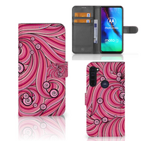 Motorola Moto G Pro Hoesje Swirl Pink