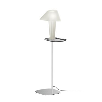 Wever & Ducre - Rever 1.0 S Vloerlamp Wit / Chroom