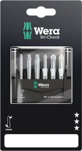 Wera Bit-Check 6 Universal 2 SB, 6 -delig - 1 stuk(s) - 05073638001