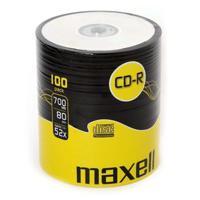 Maxell CD-R 52x/700MB/80min - 100 stuks.