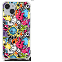 iPhone 14 Plus Anti Shock Bumper Case Punk Rock - thumbnail