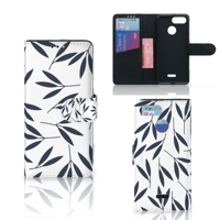 Xiaomi Redmi 6 Hoesje Leaves Blue