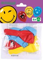 Amscan – 450296 – 6 ballonnen Smiley Express 23 cm