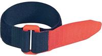 FASTECH F101-25-480-5 klittenbandgordel: 5 stuks FAST-VSTRAP 25x480 mm L-BLACK, H-RED