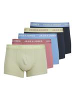 Jack & Jones Jack & Jones Heren Trunks Boxershorts JACHUDSON 5-Pack Effen