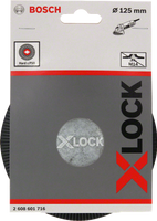 Bosch Accessoires X-LOCK Steunschijf voor fiberschijven 125 mm hard - 1 stuk(s) - 2608601716 - thumbnail