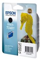 Epson T0481 inktcartridge zeepaardje, singlepack zwart