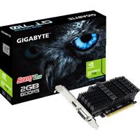 GV-N710D5SL-2GL - Grafische kaart - GF GT 710 - 2 GB GDDR5 - PCIe 2.0 x8 laag profiel - DVI, HDMI - zonder ventilator