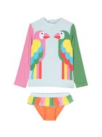 Stella McCartney Kids maillot de bain à imprimé graphique - Vert - thumbnail