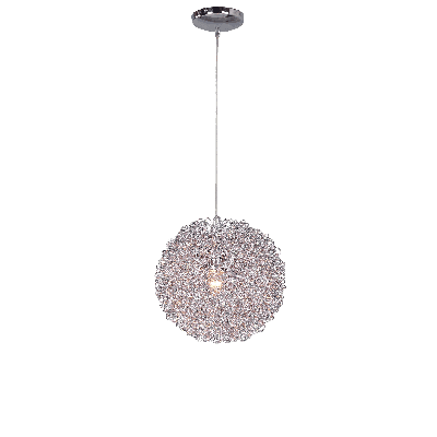 Hanglamp Firenze Modern 30 cm 1 Lichts Zilver