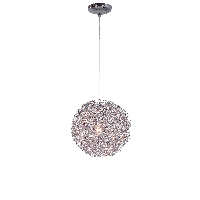 Hanglamp Firenze Modern 30 cm 1 Lichts Zilver