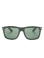 Ray-Ban lunettes de soleil tintées à monture carrée - Vert