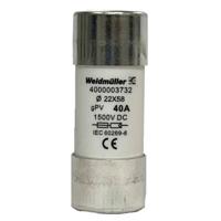 Weidmüller 4000003732 FUSE WSFL 22X58 40A 1K5V GPV fijnzekering inhoud 10 st.