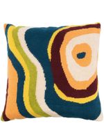 The Elder Statesman coussin Ollio Whirlwind - Bleu