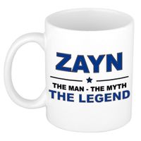 Zayn The man, The myth the legend cadeau koffie mok / thee beker 300 ml - thumbnail