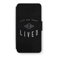 To be lived: iPhone 7 Flip Hoesje - thumbnail