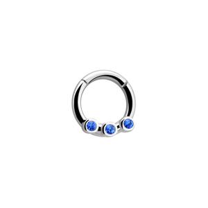 Septum Clicker met scharnier Chirurgisch staal 316L Neuspiercings