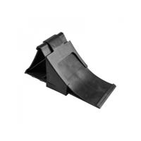 Pro+ Wielkeg Kunststof Inclusief Houder - Zwart