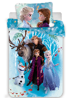 Frozen peuterdekbedovertrek familie - 100 x 135 cm - Katoen pre order - thumbnail