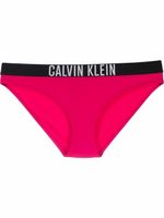 Calvin Klein bas de bikini à taille à logo - Rose