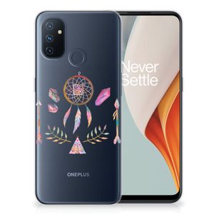 OnePlus Nord N100 Telefoonhoesje met Naam Boho Dreamcatcher