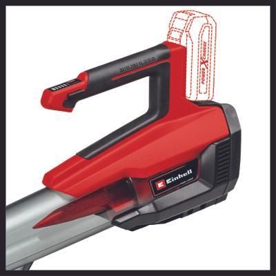 Einhell GP-LB 18/200 Li GK-Solo cordless leaf blowers 200 km/h Zwart, Rood