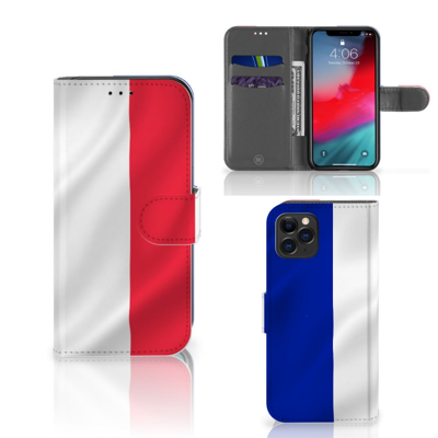 Apple iPhone 11 Pro Bookstyle Case Frankrijk Apple iPhone 11 Pro Bookstyle Case Frankrijk