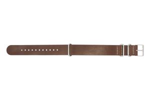 Horlogeband Timex 2P495 Leder Bruin 20mm