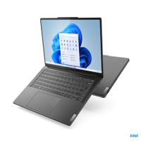 Lenovo Yoga Pro 9 Laptop 36,8 cm (14.5") Touchscreen 3K Intel® Core™ i9 i9-13905H 64 GB LPDDR5x-SDRAM 1 TB SSD NVIDIA GeForce RTX 4070 Wi-Fi 6E (802.11ax) Windows 11 Home Grijs