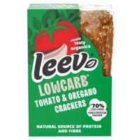 Leev® Low Carb Qrackers Bruschetta (3x2 stuks)