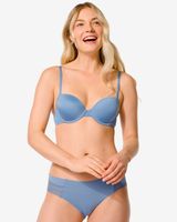 HEMA Voorgevormde Bh Met Beugel Recycled/micro Middenblauw (middenblauw) HEMA Voorgevormde Bh Met Beugel Recycled/micro Middenblauw (middenblauw)