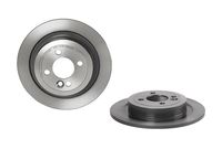 Remschijf COATED DISC LINE BREMBO, Remschijftype: Massief, u.a. für Mini