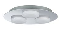 Paulmann Doradus 70874 LED-plafondlamp voor badkamer 15 W Warmwit Chroom - thumbnail