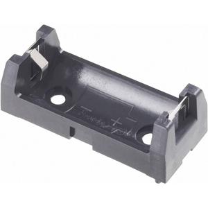 Keystone Electronics 1029 Batterijhouder 1 2/3 AA Doorsteekmontage THT (l x b x h) 43 x 18 x 15 mm